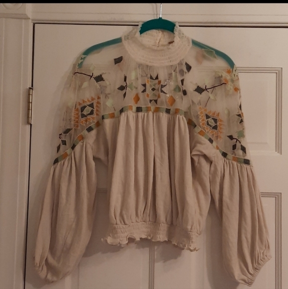 Free people Embroidered top - Picture 8 of 9
